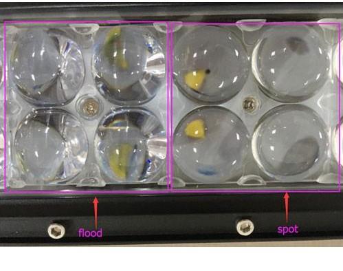 42" Curved Dual Row Led Light Bar (240W)