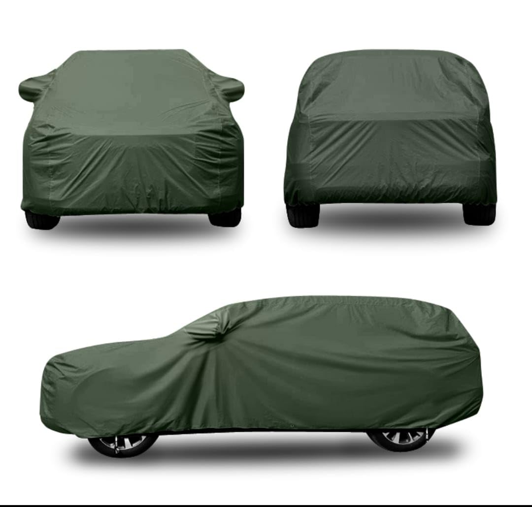 Waterproof Car Body Cover for Maruti Victorious – All Weather Protection | Dustproof, UV Resistant (Life TIME Mehndi)