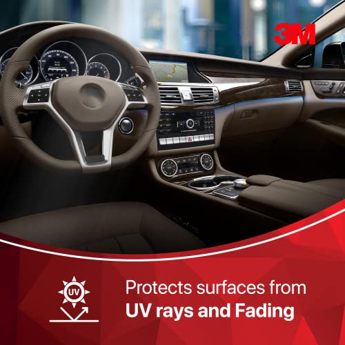 3M Car Dashboard Dresser (500 ml) | Restores Gloss and Shine on Dashboard and Other Plastic Parts | Protection from UV Rays and Fading