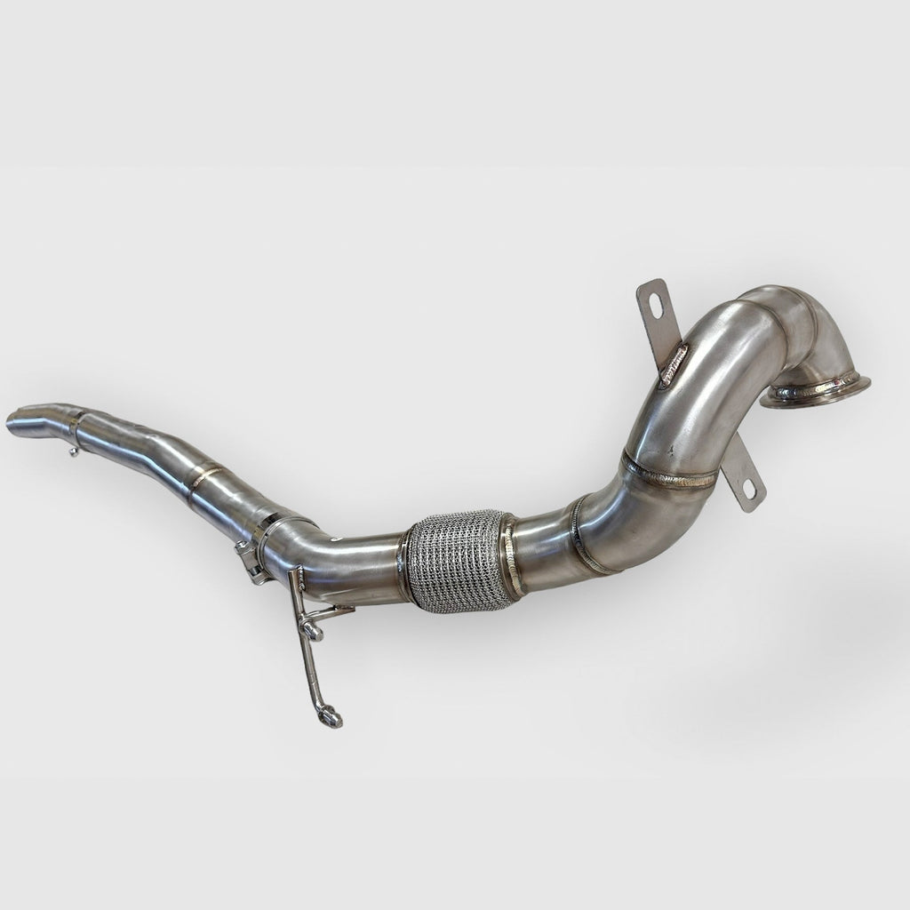 AWD 2.0T VW MK7 Golf R Race Downpipe (Catless and Catted)