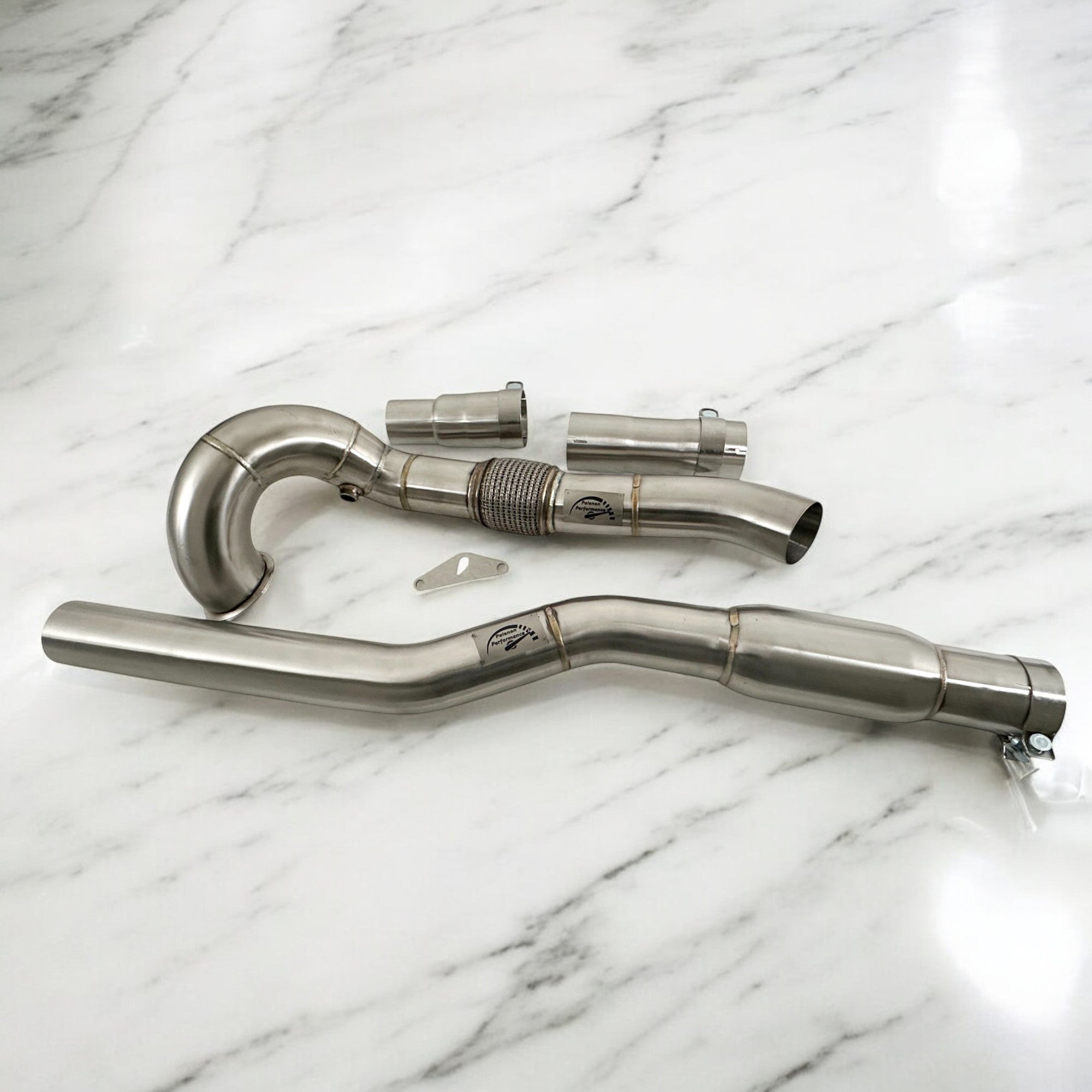 AWD 2.0T VW MK7 Golf R Race Downpipe (Catless and Catted)